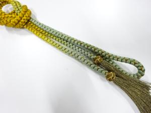 正絹　手組帯締め